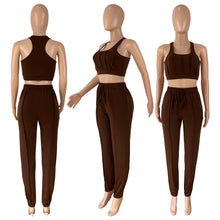 Load image into Gallery viewer, Casual Tank Top Pants Two Piece Set（AY2275）
