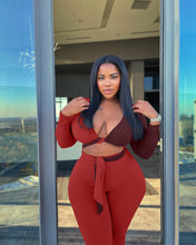 Load image into Gallery viewer, Sexy two-color stitching two-piece set（AY1668）
