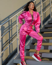 Load image into Gallery viewer, Zipper fashion sports two-piece suit（AY1576）
