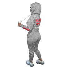 Load image into Gallery viewer, Personalized printed casual fashion hoodie two-piece set AY2566
