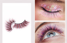 Load image into Gallery viewer, Hot selling 25MM colored mink false eyelashes(A11113)
