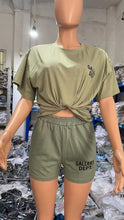 Load image into Gallery viewer, Casual T-shirt Shorts Set AY2082
