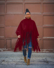 Load image into Gallery viewer, Solid color long-sleeved fringed top（AY1473）
