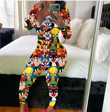 Load image into Gallery viewer, Hot personality printed jumpsuit AY1332
