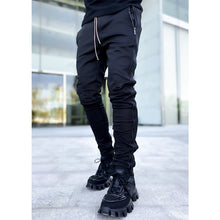 Load image into Gallery viewer, Spring and autumn stretch reflective straight tube sports fitness casual pants for men(AY2576)
