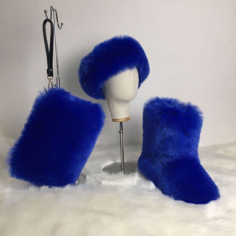Hot selling fur set come(Headband bag boots ) HPSD142