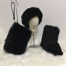 Load image into Gallery viewer, Hot selling fur set come(Headband bag boots ) HPSD142
