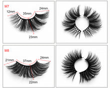 Load image into Gallery viewer, Hot selling 25mm8D imitation mink false eyelashes
