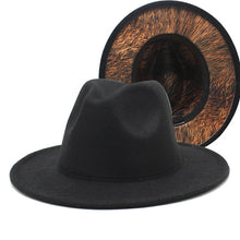 Load image into Gallery viewer, Printed double-sided color matching jazz hat（AE4073）
