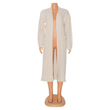 Load image into Gallery viewer, Casual long sleeved sweater coat (AY2395)
