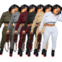 Load image into Gallery viewer, Hot selling sweater letter suit
