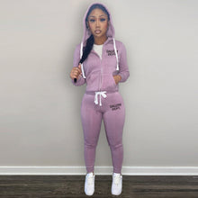 Load image into Gallery viewer, Plush sweater sports casual two-piece suit(AY2486)
