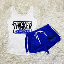 Load image into Gallery viewer, New print suspender shorts suit AY1050
