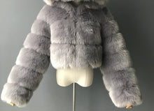 Load image into Gallery viewer, Imitation fur short coat(AY2565)
