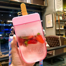 Load image into Gallery viewer, Hot sale cute fruit popsicle type water cup portable
