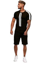 Load image into Gallery viewer, Men&#39;s short sleeve t-shirt two-piece（AY1032)
