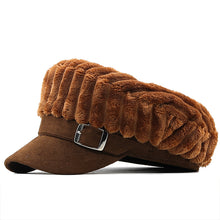 Load image into Gallery viewer, Fashion plush retro hat（AE4067）
