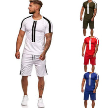 Load image into Gallery viewer, Men&#39;s short sleeve t-shirt two-piece（AY1032)
