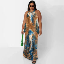 Load image into Gallery viewer, Sexy Printed Long Dress（AY2290）
