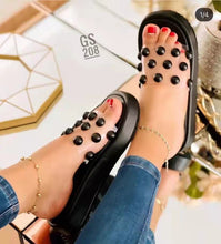 Load image into Gallery viewer, Fashion thick bottom transparent sandals（HPSD193）
