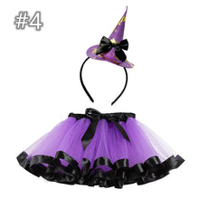 Load image into Gallery viewer, Halloween Princess Dress Hairband Set（AY2443）
