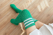 Load image into Gallery viewer, Sexy belt drilled knee long socks（AE4044）
