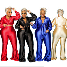 Load image into Gallery viewer, Fashion solid color casual suit（AY1366）
