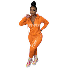 Load image into Gallery viewer, Plus size hoodie casual printed hoodie women&#39;s sport suit AY2587
