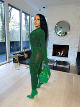 Load image into Gallery viewer, Solid color mesh long sleeve jumpsuit（AY1587）
