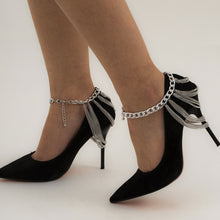 Load image into Gallery viewer, Metal chain tassel anklet shoe chain（AE4090）
