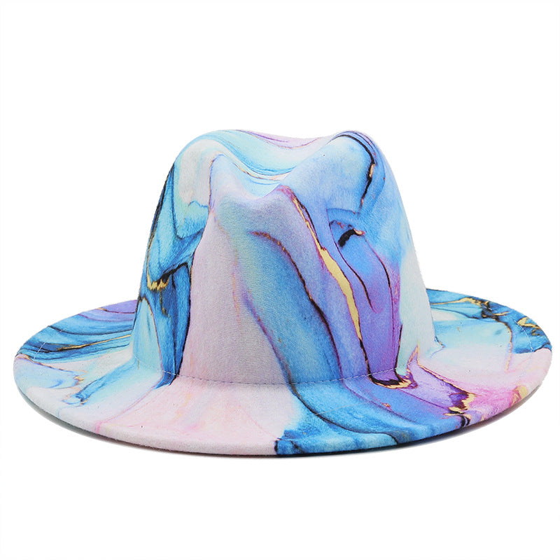 Printed jazz hat AE4106