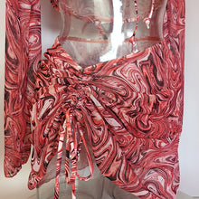 Load image into Gallery viewer, Fashion Print Four Piece Split Bikini（AY1743）
