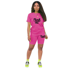 Load image into Gallery viewer, PINK sports shorts suit AY1040
