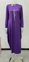 Load image into Gallery viewer, Solid color irregular hem dress(AY1375)
