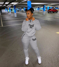 Load image into Gallery viewer, Fashion printed letter sports suit（AY1363)

