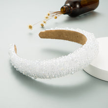 Load image into Gallery viewer, Hand Beaded Crystal Headband（AE4101）
