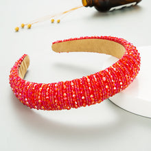 Load image into Gallery viewer, Hot new color beaded headband
