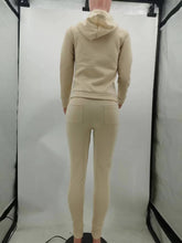 Load image into Gallery viewer, New plush lettered hoodie set（AY2473）
