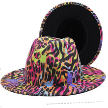 Load image into Gallery viewer, Fashion cool color matching jazz hat（AE4072）
