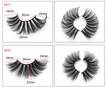 Load image into Gallery viewer, Hot selling 25mm8D imitation mink false eyelashes
