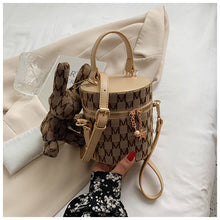 Load image into Gallery viewer, Jacquard cylinder handbag messenger bag AB2059
