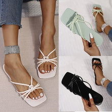 Load image into Gallery viewer, Hot selling flat sandals with one word
