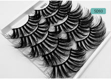 Load image into Gallery viewer, 5 pairs of 25mm Imitation mink eyelashes
