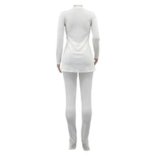 Load image into Gallery viewer, Thickened rib cardigan knitted two-piece set(AY2483)
