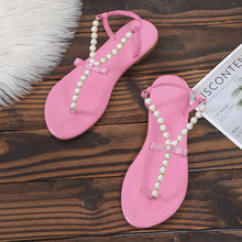 Load image into Gallery viewer, Fashion pearl sandals slippers（HPSD185）
