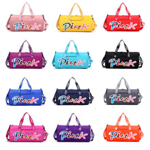 Load image into Gallery viewer, PINK color sequin sports bag（AB2050)
