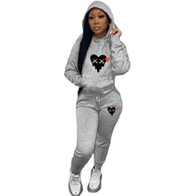 Load image into Gallery viewer, Personalized printed casual fashion hoodie two-piece set AY2588
