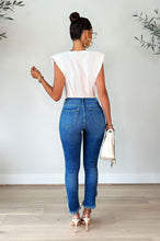 Load image into Gallery viewer, Fashion fringed denim pencil pants（AY2216）
