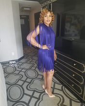 Load image into Gallery viewer, Fashion solid color fringed dress（AY1649）
