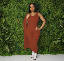 Load image into Gallery viewer, Solid color long cardigan pants suit（AY1224）
